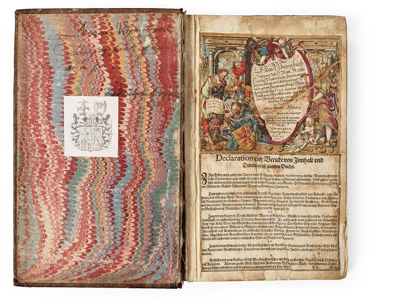 JOHANN SIBMACHER, New Wapenbuch I-II, darinnen des H. Röm. Reichs..., Nürnberg 1612.