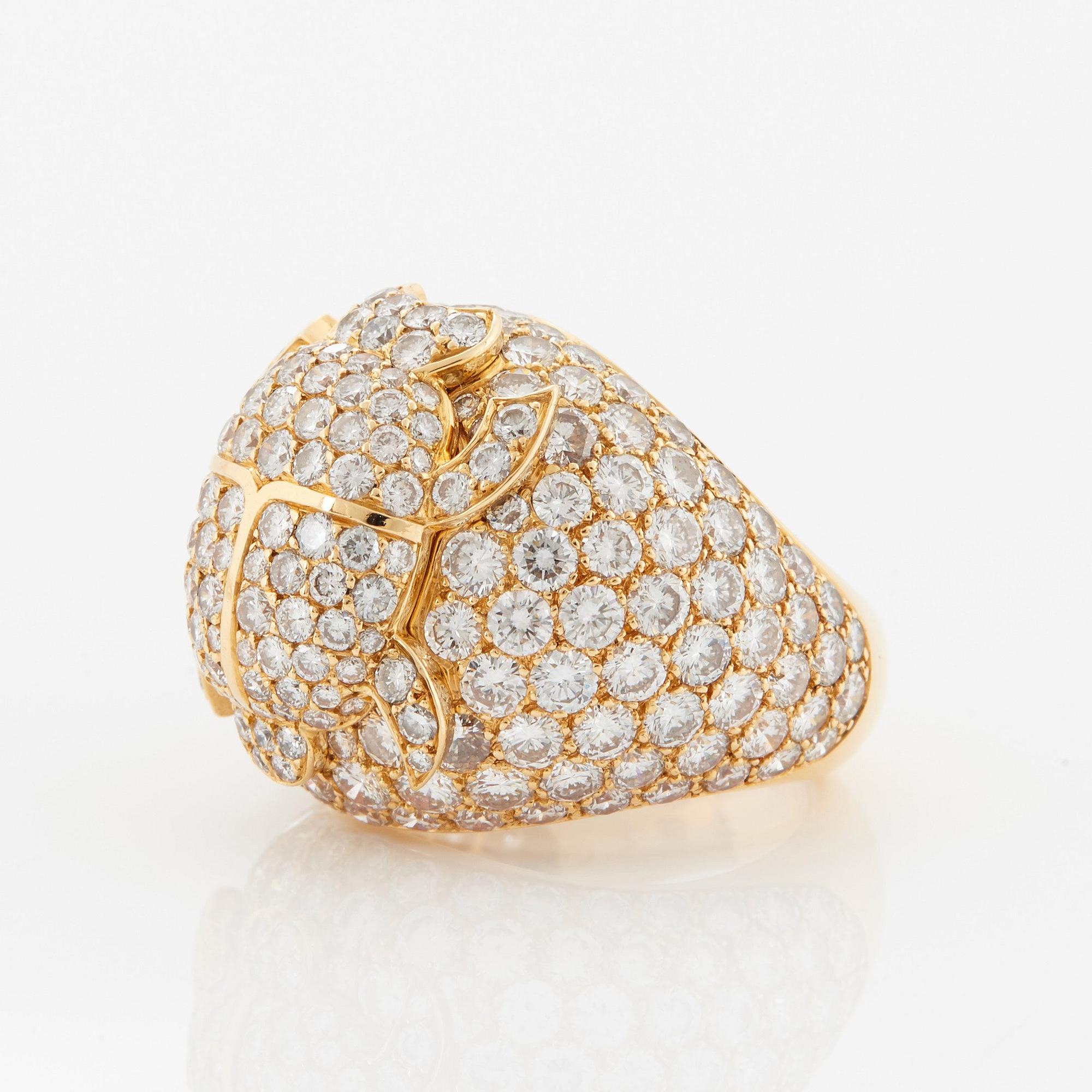 Cartier "Scarab" a ring, special order.