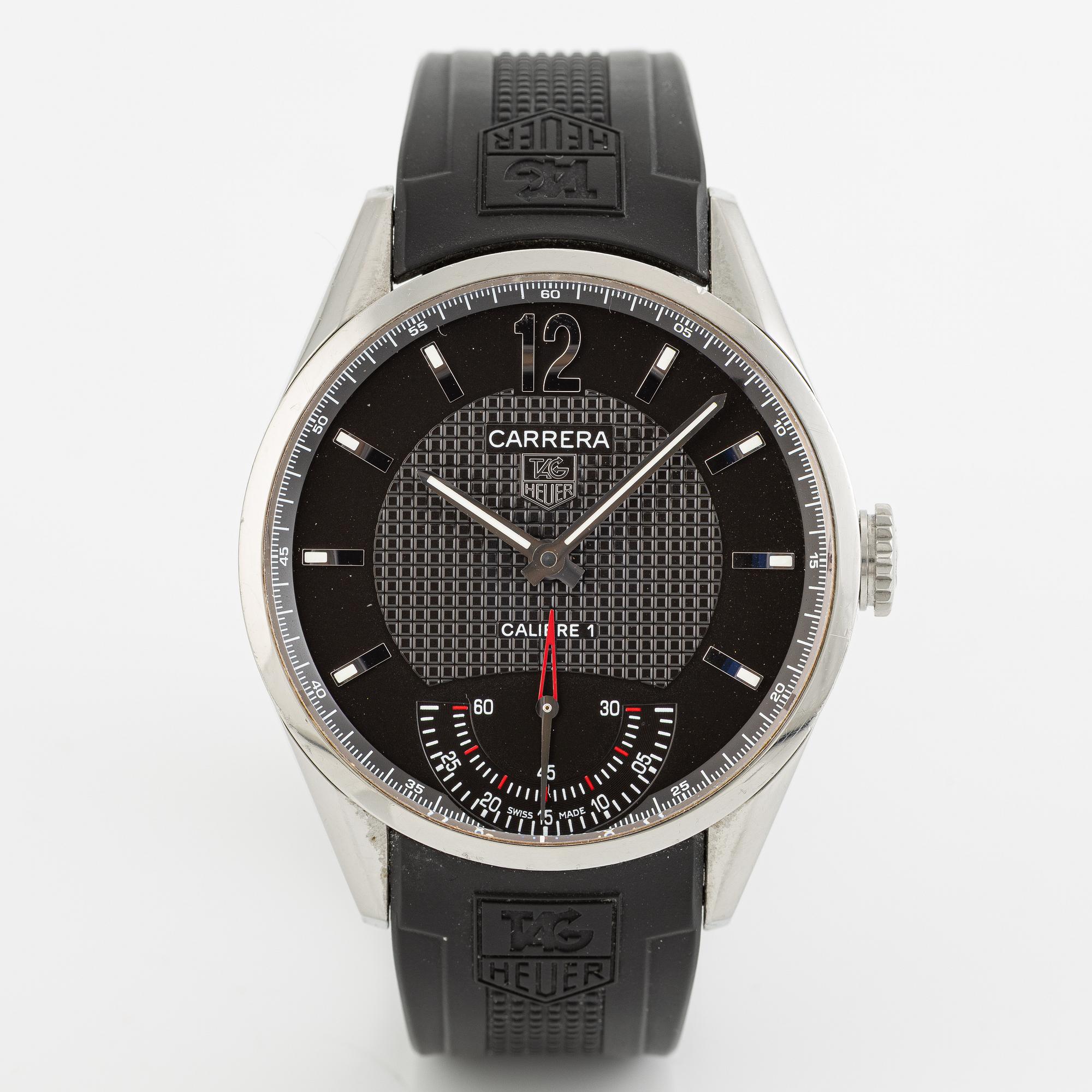 TAG Heuer, Carrera, Calibre 1, "Limited Edition", wristwatch, 43 mm.