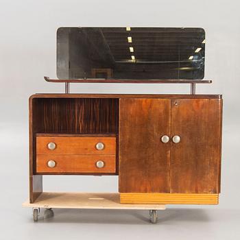 A 1940s Art Deco bureau.