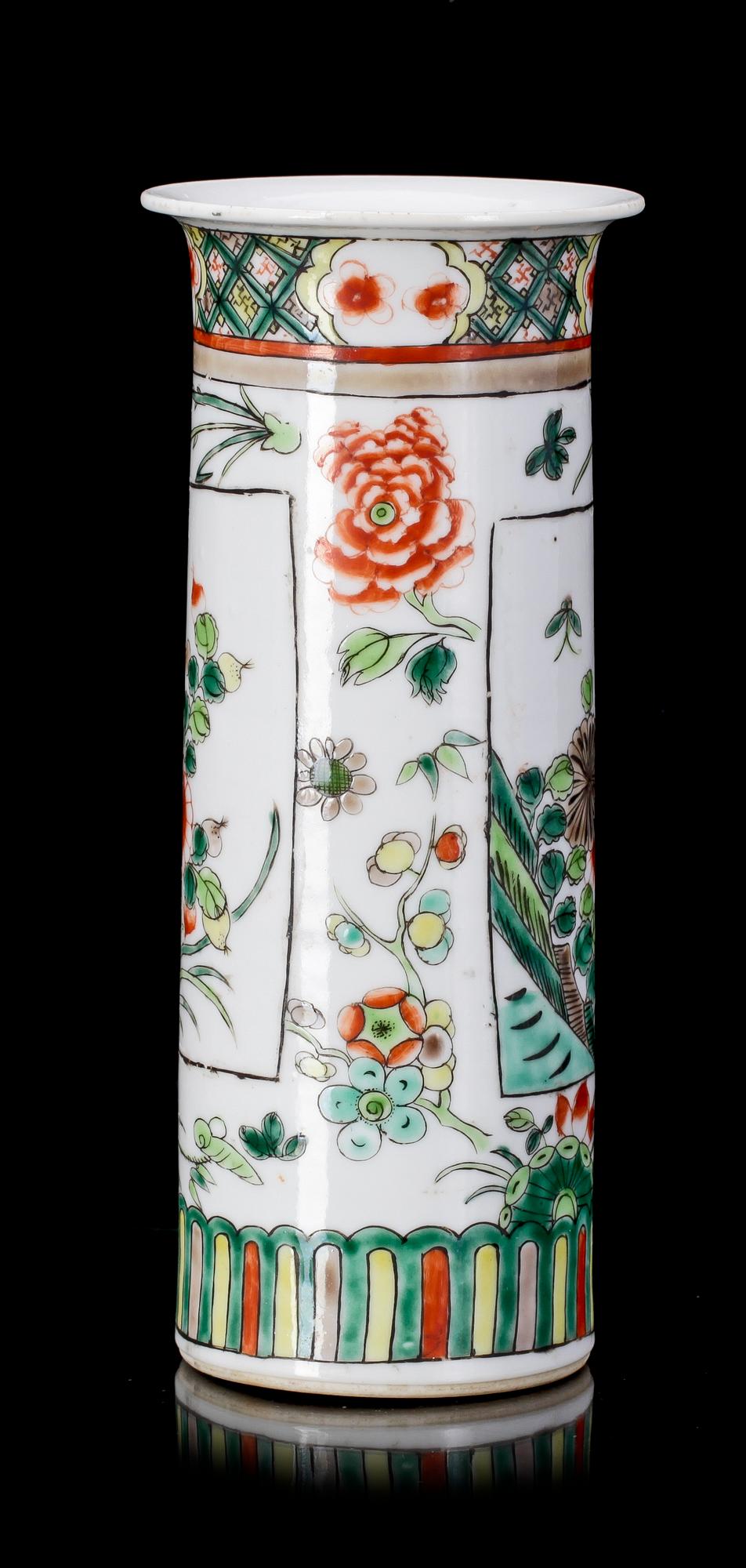 VAS, porslin, Kina, 1800-tal.