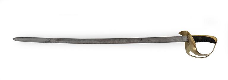 SABEL, för kavalleriet, m/1864, Sverige.