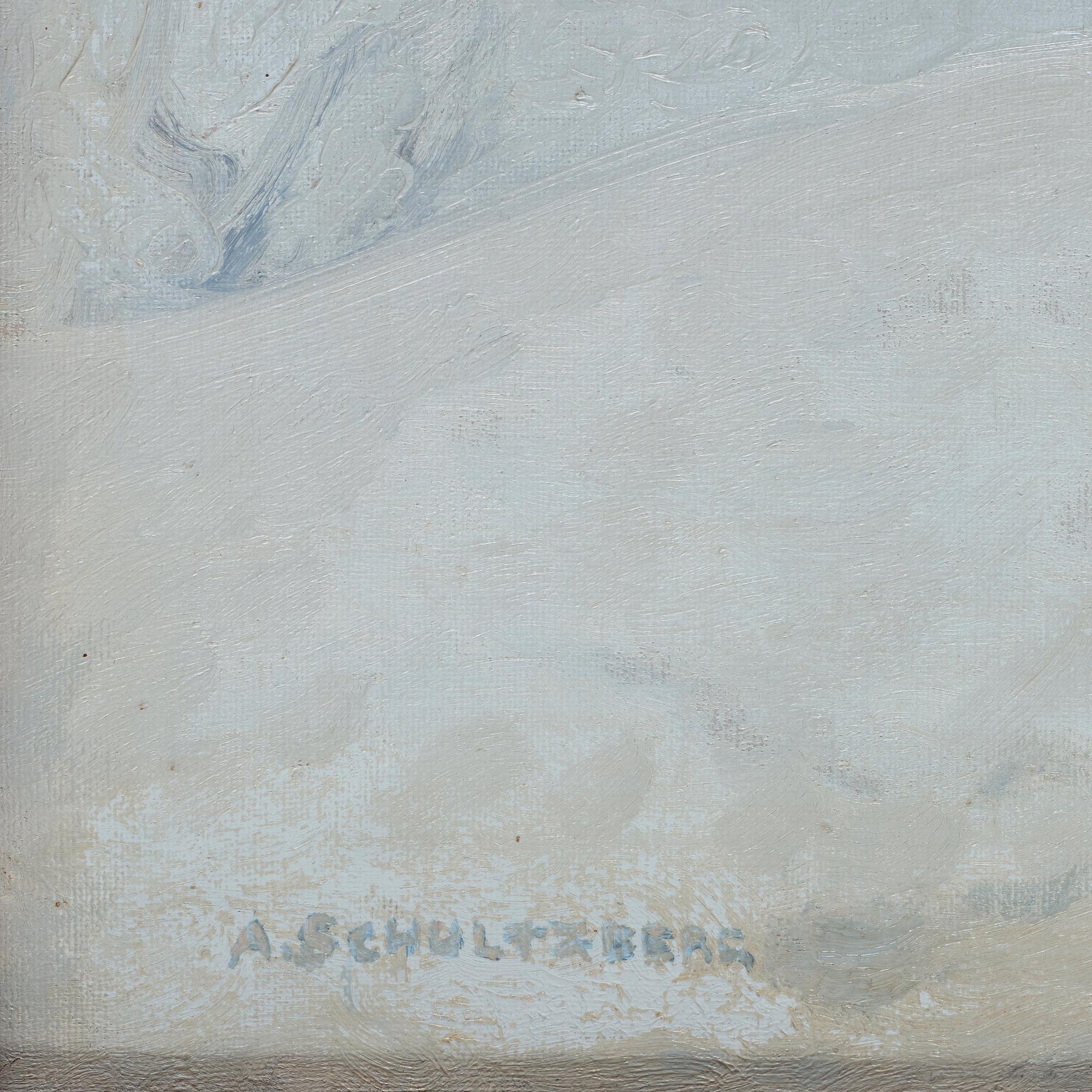 Anshelm Schultzberg, "Vildmarksmotiv Dalarnes Älvdalen" (Motif from Älvdalen, Sweden).