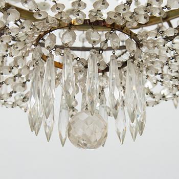 An Empire style chandelier, first half of the 20th century.