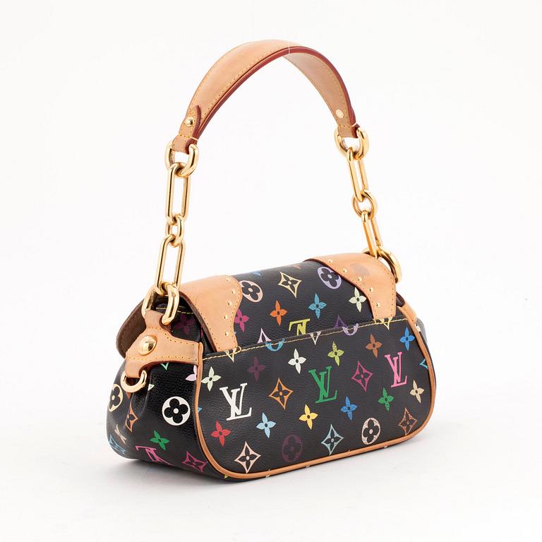 LOUIS VUITTON, a black monogram multicolore shoulder bag, "Beverly".