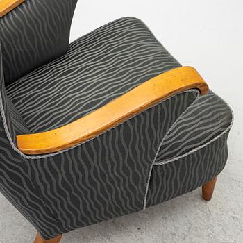 A Swedish Modern armchair, 1940s.