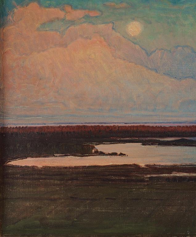 Otto Hesselbom, Landscape Vänsberg, Dalsland, Sweden.
