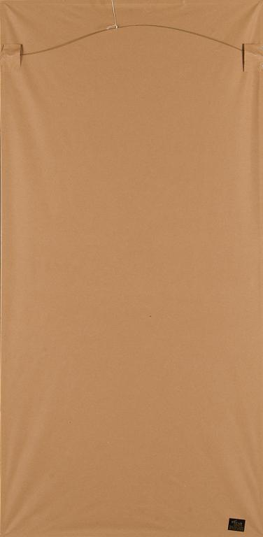 A Framed textile, partially with metallic thread, Ottoman around 1900.