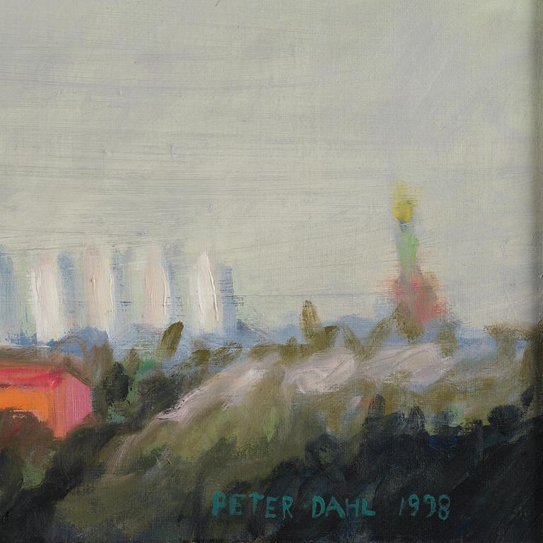 Peter Dahl, "Stockholm från Aspudden".
