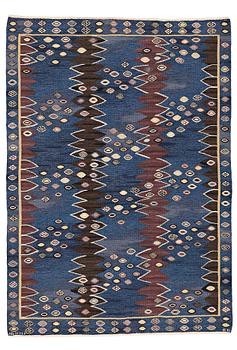 175. Barbro Nilsson, A CARPET, "Snäckorna", flat weave, ca 275,5 x 195 cm, signed AB MMF BN.