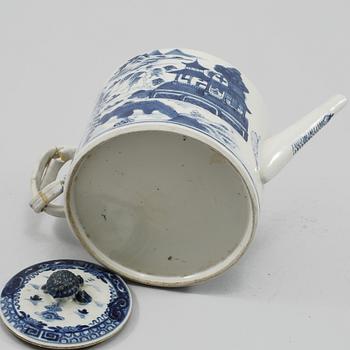 PARTI PORSLIN, 9 delar, Kina, 1700- och 1800-tal.