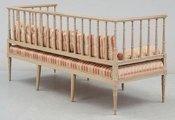 A Gustavian 18th century sofa by A. Hellman.