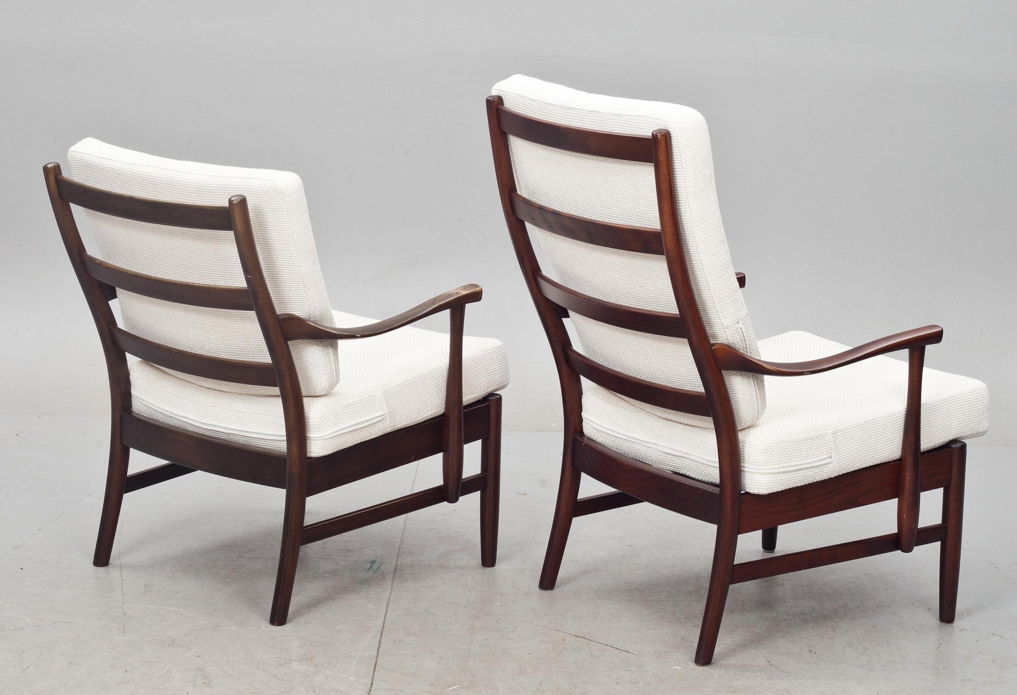 KARMSTOLAR, 2 st, Farstrup, Danmark.