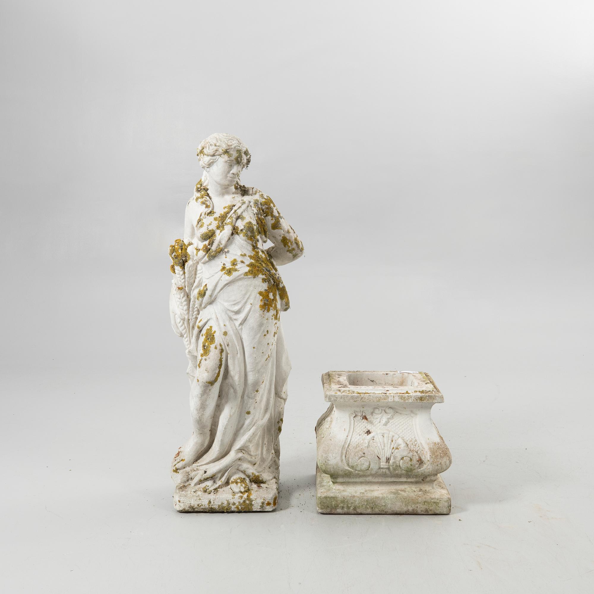 Garden sculpture, later part of the 20th century.