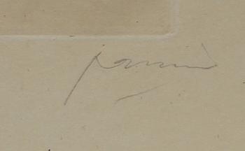JULES PASCIN, etsningar, 2 st, sign.