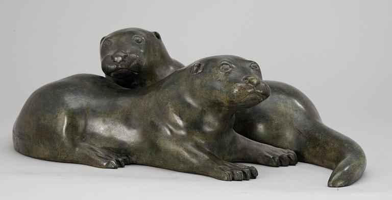 Anders Sandström, Pair of otters.