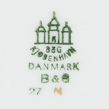 Dinner service, 86 pieces, “Milky Way”, Bing & Grøndahl, Denmark.