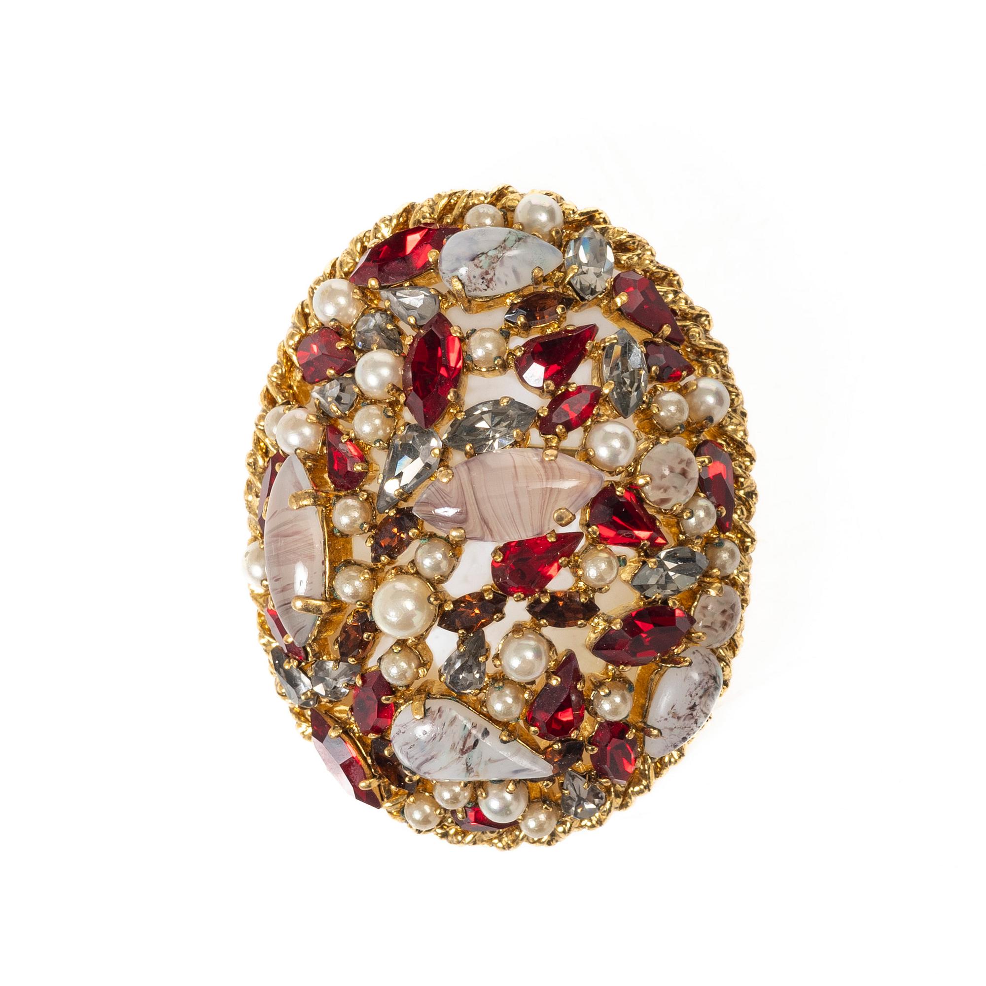 Christian Dior, brooch, 1963.