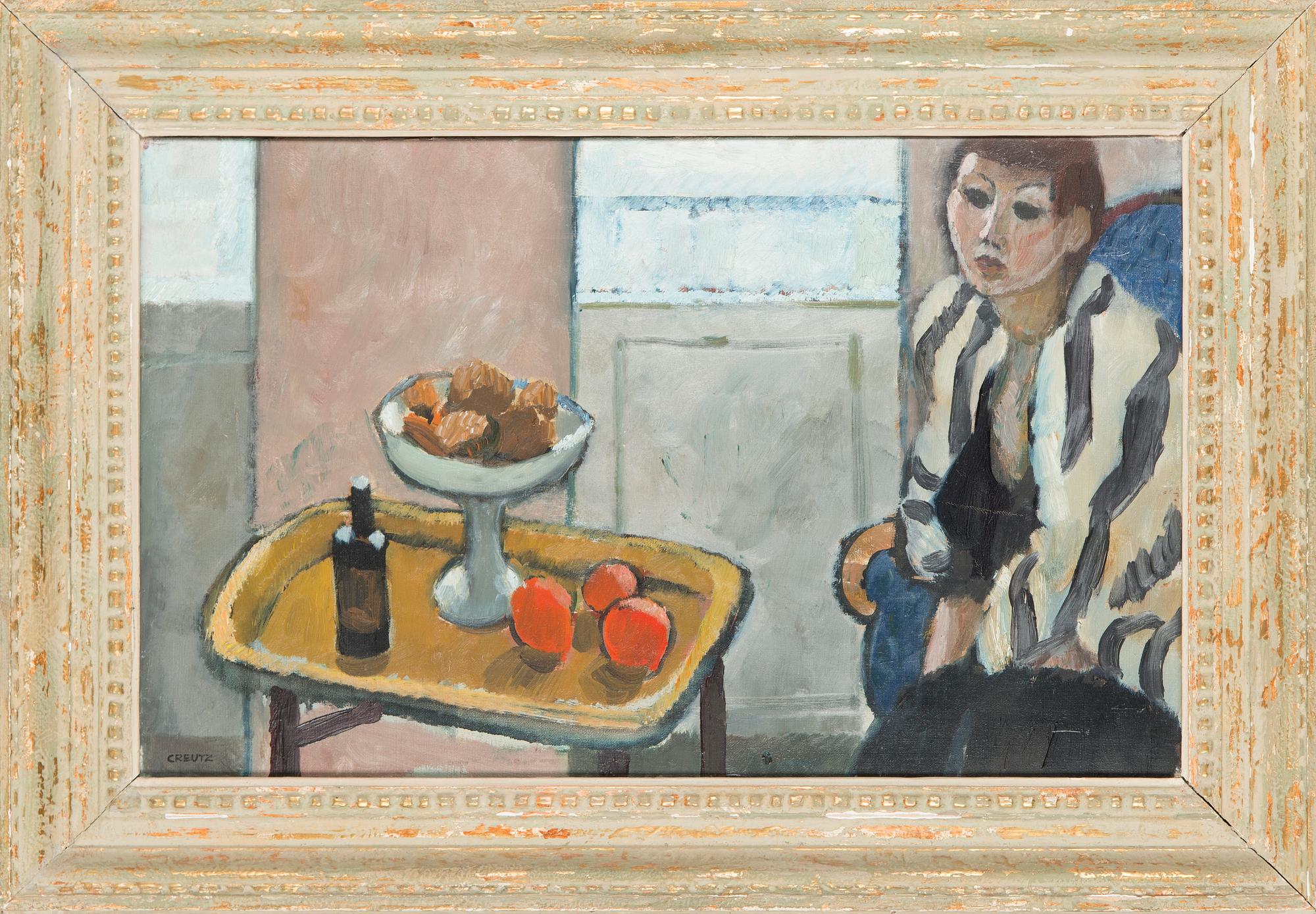 Magnus Creutz, Kvinna med delikatesser.