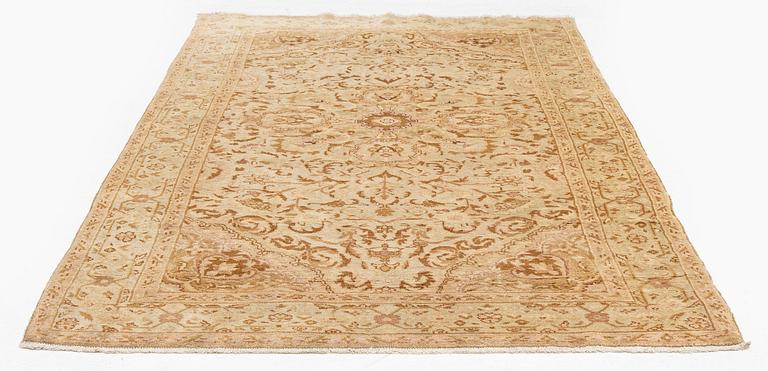 An Antique Amritsar rug, northern India, c. 212 x 122 cm.
