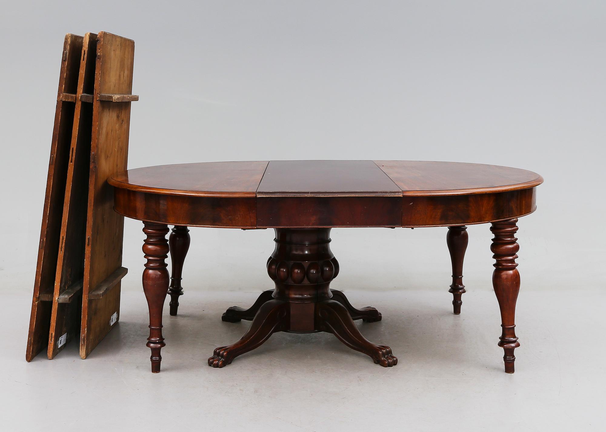 MATBORD, senempire, 1800-talets mitt.