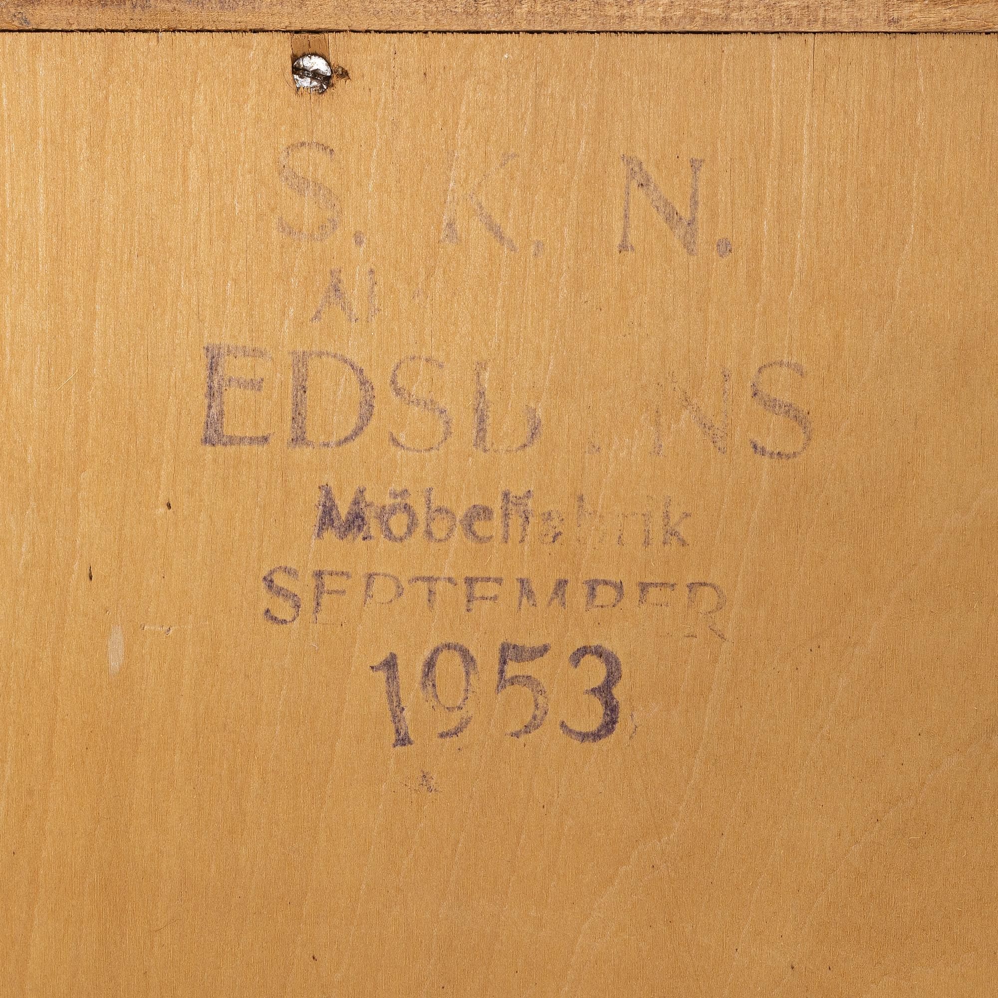 Archive bureau, Edsbyns Möbelfabrik, 1953.