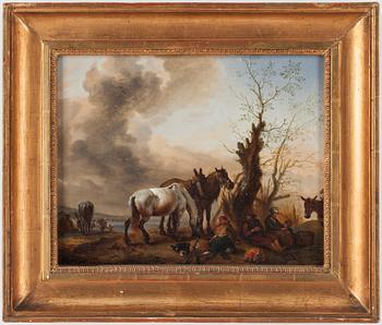 311. PHILIPS WOUWERMAN. HANS EFTERFÖLJD. Olja på duk.