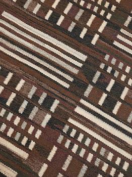 MATTA. "Audiens". Flat weave. Designed by Kerstin Åsling-Sundberg. 226 x 150,5 cm.