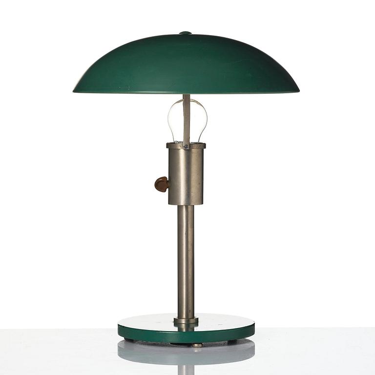 Harald Notini, a table lamp, Arvid Böhlmarks Lampfabrik, Stockholm, 1930s.