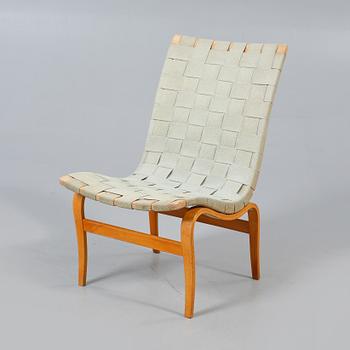 FÅTÖLJ, "Arbetsstol no 41", Bruno Mathsson, Firma Karl Mathsson, Värnamo 1941.