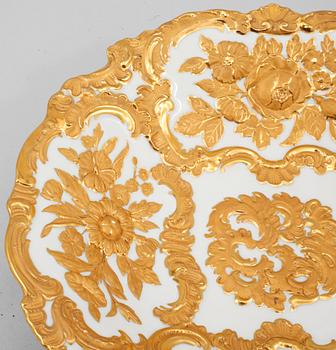SKÅLFAT, porslin, Meissen, 1900-tal.