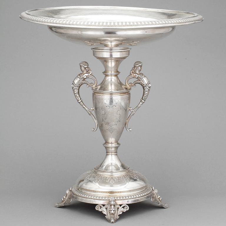 SKÅL på FOT, silver, Gustav Möllenborg, (verksam 1823-1850 (1930)), 1881, Stockholm.