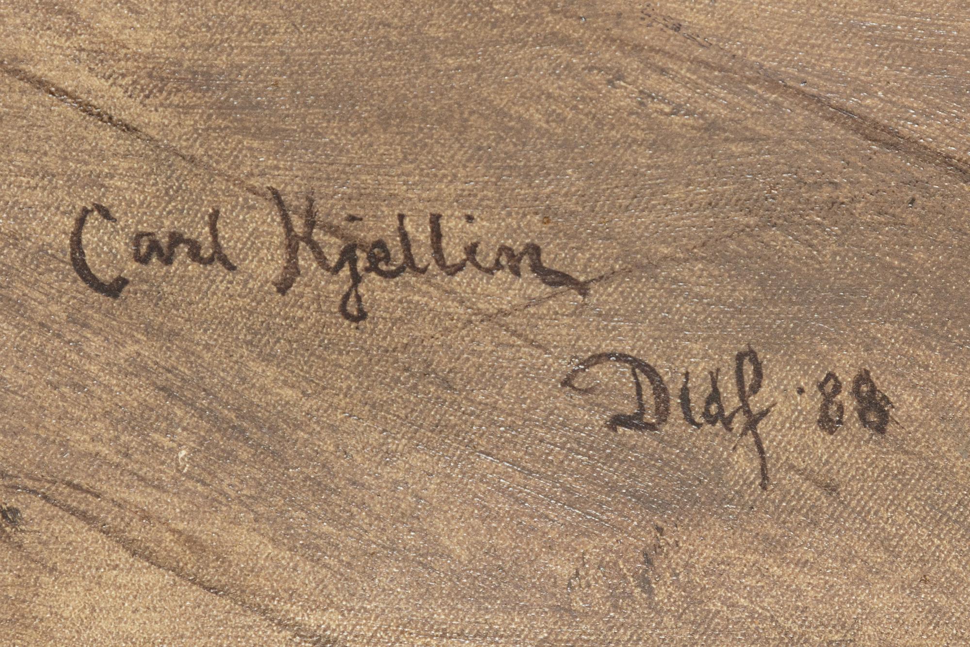 Carl Kjellin, Nursing.