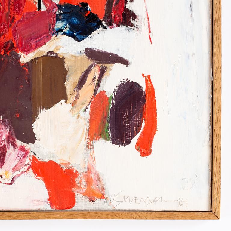 Bo Swenson, oil on canvas, signed and dated -64.