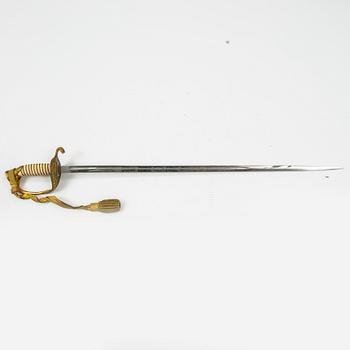 US Navy officer's sword M1852 withc scabbard.