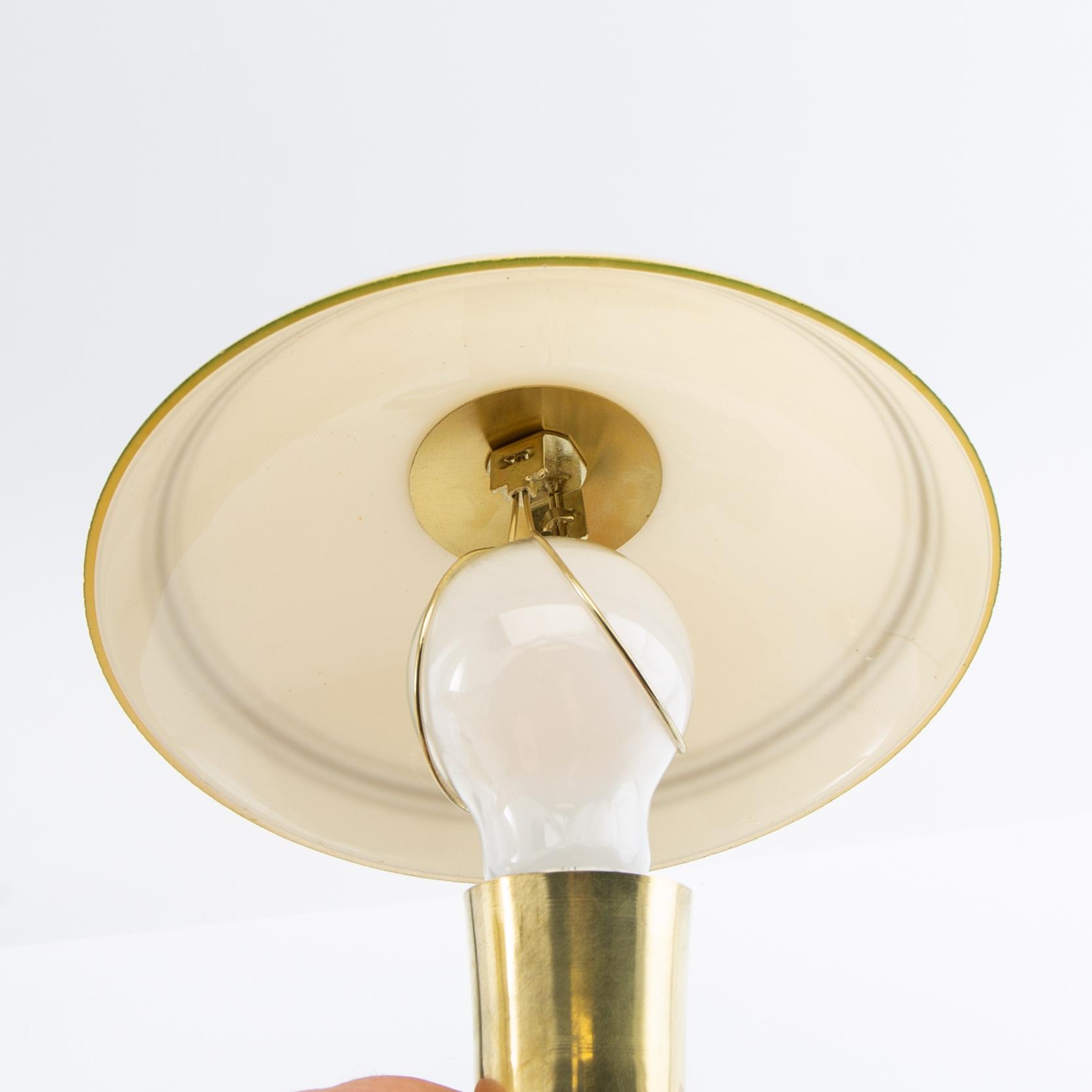 Table lamps, a pair, mid/second half of the 20th century.