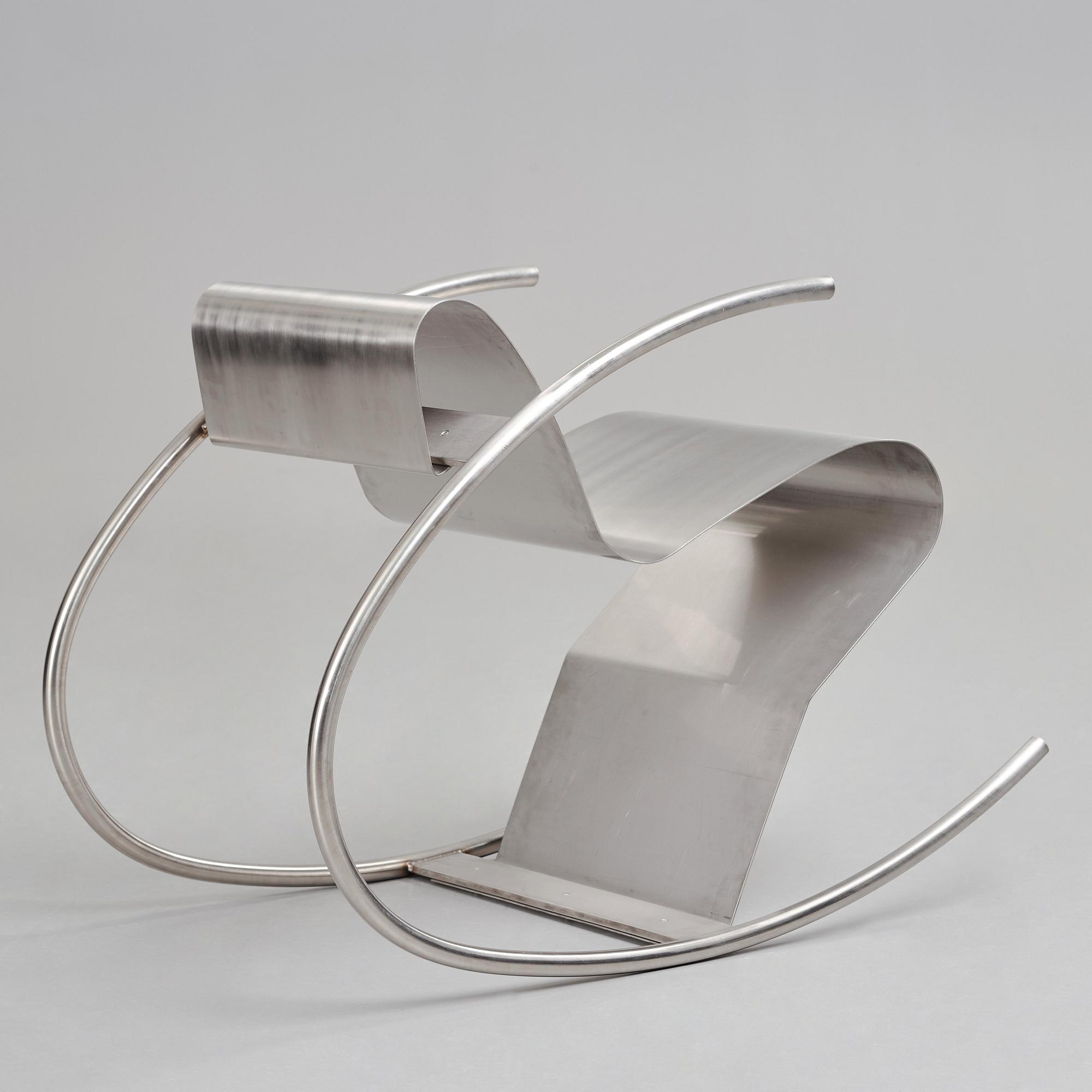 Sigurdur Gustafsson, a "Rock´n Roll" rocking chair for Källemo Sweden, post 1999.