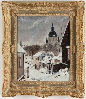 ERIK SKOGLUNDH, oil on canvas, signed and dated 1952.