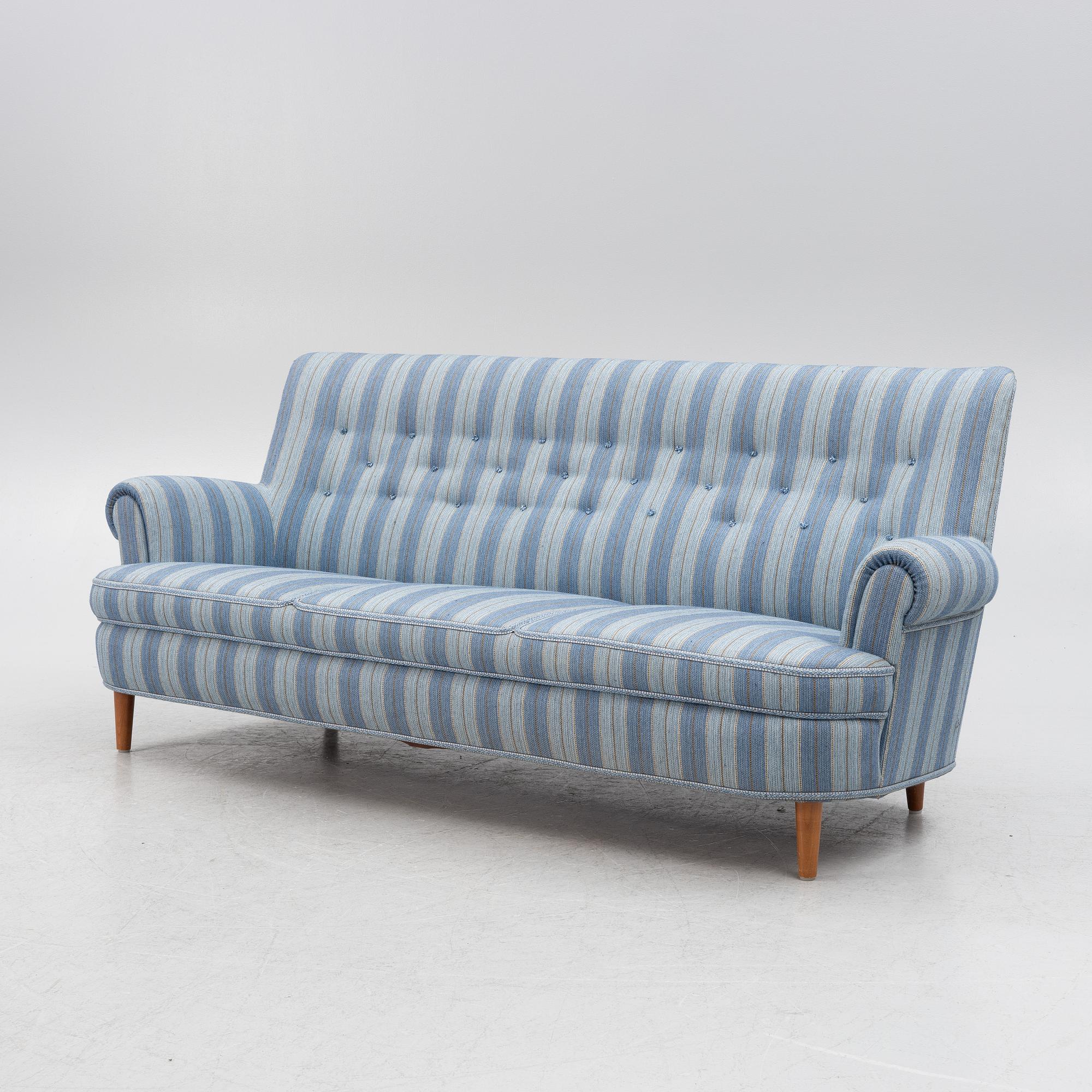 Carl Malmsten, soffa, "Hemmakväll", OH Sjögren.