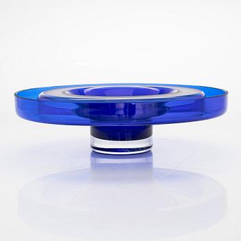 Helena Tynell, konstglas,  signerad Helena Tynell Riihimäen Lasi Oy.