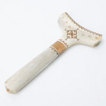 Anders Sunna, Drum, Goavddis, signed and dated 1976.