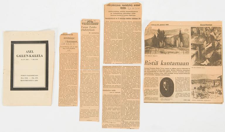 Akseli Gallen-Kallela, Emil Wikströmin muotokuva.