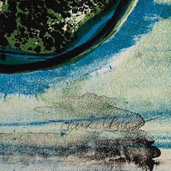 LENA CRONQVIST, färglitografi, signerad Lena Cronqvist och numrerad 169/170 med blyerts.