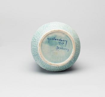 VAS, stengods "Sgrafitto", Josef Ekberg Gustavsberg 1920.