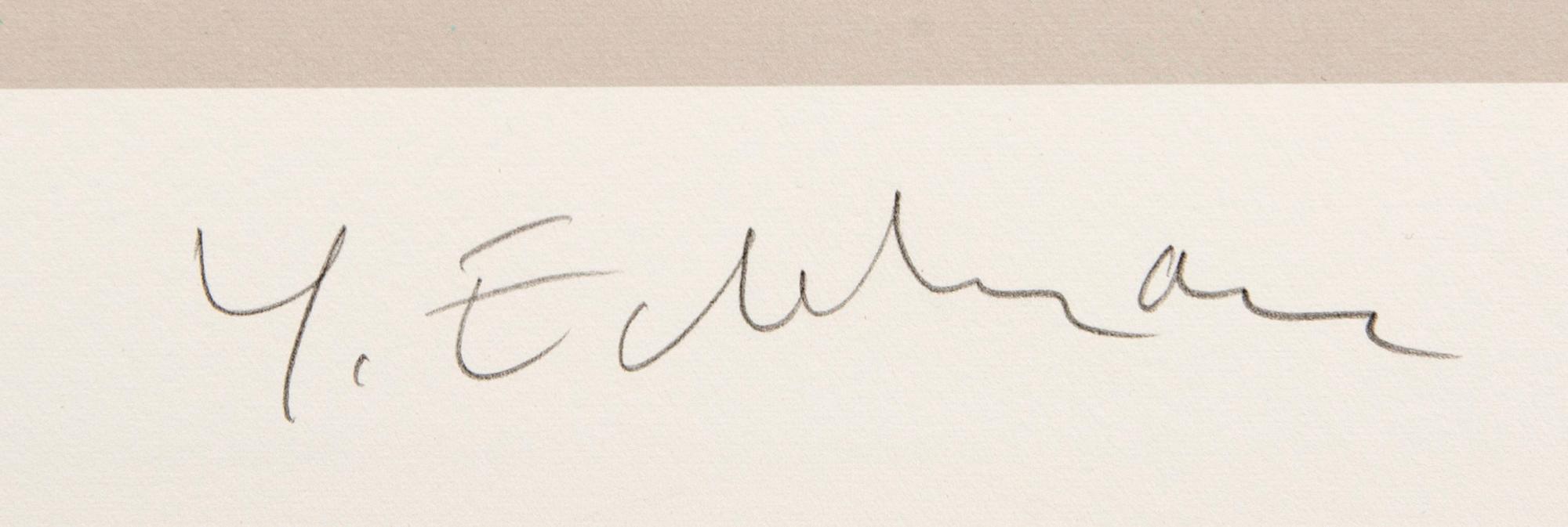 Yrjö Edelmann, "Wrapped golfer", signerad, HC.