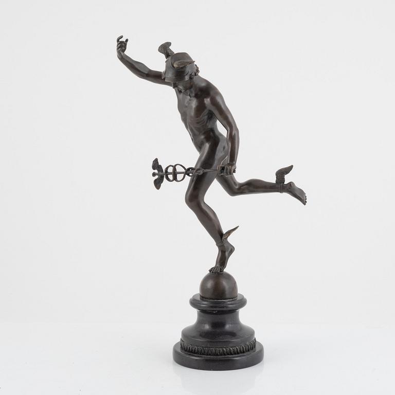 Giambologna, kopia efter, Merkurius.