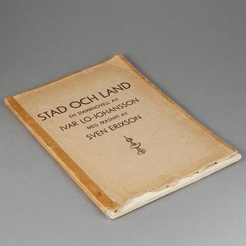 LO-JOHANSSON, IVAR (1901-1990) - ERIXSON, SVEN X-ET (1899-1970), bok. Utgiven 1945. Nummer 7 av 75.