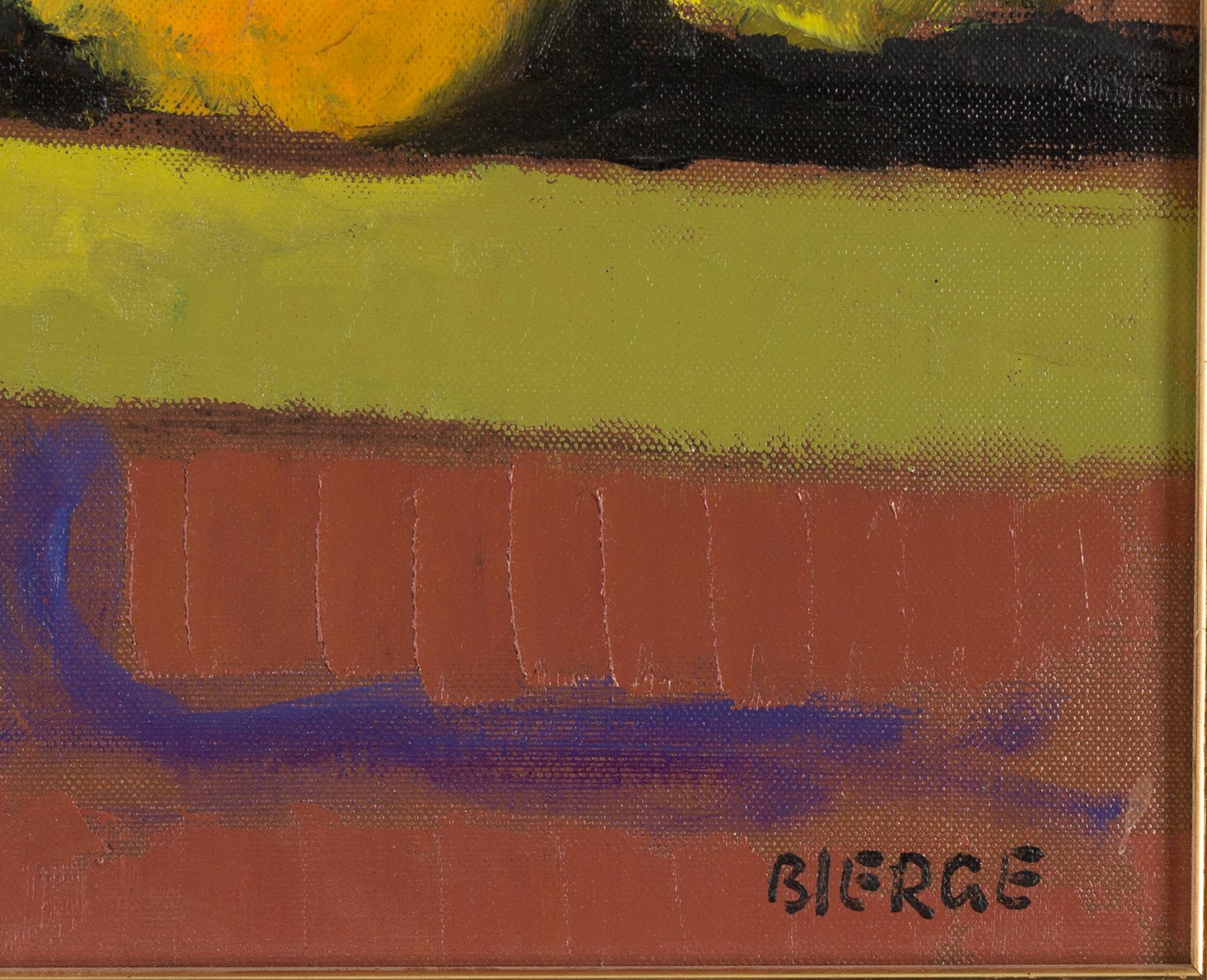 ROLAND BIERGE, oil on canvas, signed. Dated -79 verso.