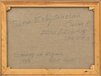 TORSTEN ESBJÖRNSSON, olja på duk, signerad á tergo,