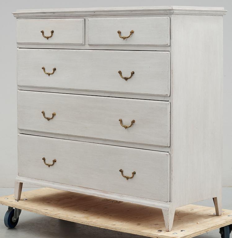 BYRÅ, sengustaviansk stil, 1800-talets andra hälft.